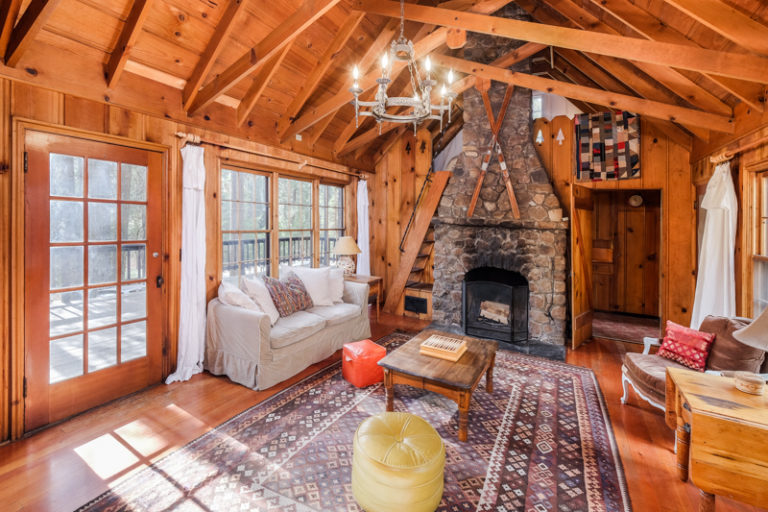 Rental Cabin in Pinecrest by Sacramento Architectural Photographer